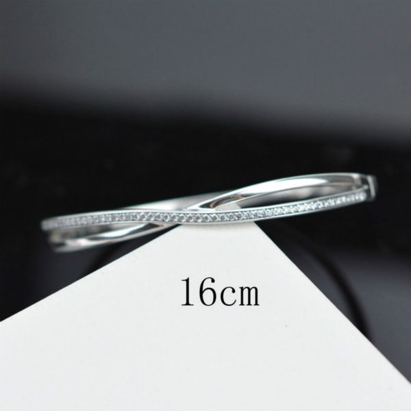 2021 new authentic 925 sterling silver double ring crystal bangle diy bracelet fit european charms beads women birthday gift 11, Black
2021 new authentic 925 sterling silver double ring crystal bangle diy bracelet fit european charms beads women birthday gift 11, Black