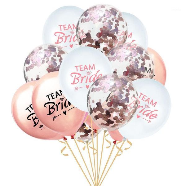 15pcs/set bride team balloon wedding party supplies decoration bachelorette hen party supplies rose gold confetti latex balloons1
15pcs/set bride team balloon wedding party supplies decoration bachelorette hen party supplies rose gold confetti latex balloons1