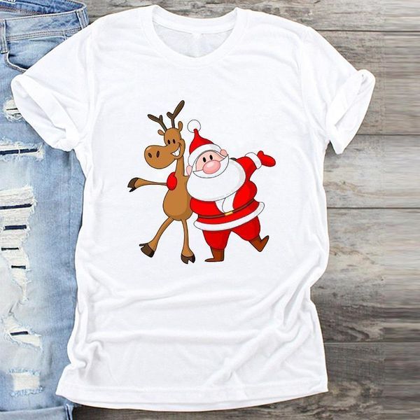 women clothing deer santa claus 90s cartoon merry christmas print clothes graphic t shirt ladies female tshirts tee t-shirt, White
women clothing deer santa claus 90s cartoon merry christmas print clothes graphic t shirt ladies female tshirts tee t-shirt, White