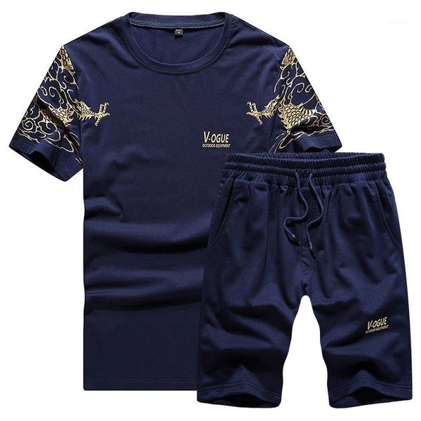 men's running sports suit for spring and summer short sleeve dragon print atmospheric comfort short pants sports breathable suit1, Gray
men's running sports suit for spring and summer short sleeve dragon print atmospheric comfort short pants sports breathable suit1, Gray