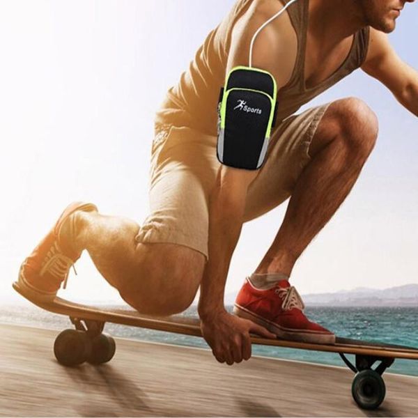 sports running armband bag case cover armbands universal waterproof mobile phone bags holder outdoor sport arm pou waist