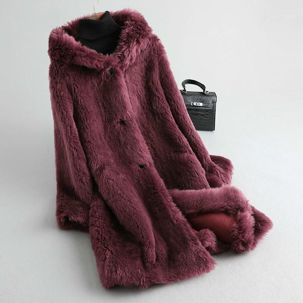 real fur coat female 100% wool jacket autumn winter coat women clothes 2020 korean vintage warm sheep fur zt48351, Black
real fur coat female 100% wool jacket autumn winter coat women clothes 2020 korean vintage warm sheep fur zt48351, Black