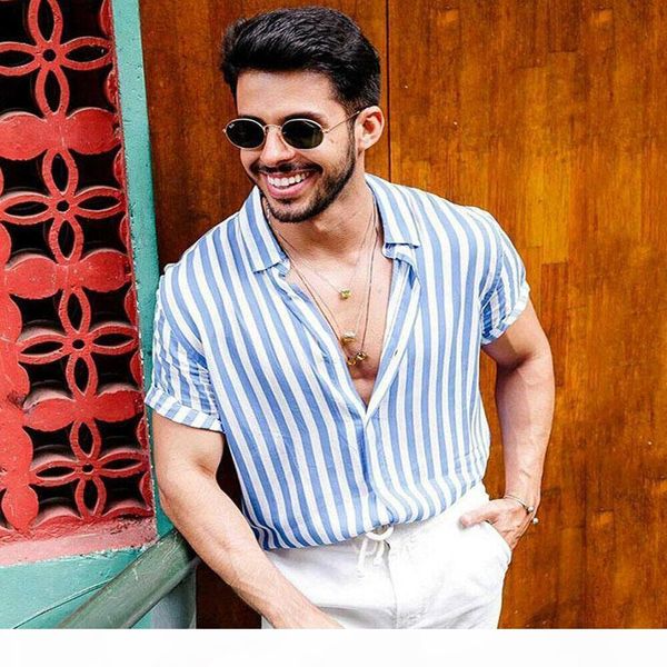 men summer fashion striped shirts harajuku casual short sleeve shirts men male slim fit shirt camisa masculina chemise homme, White;black
men summer fashion striped shirts harajuku casual short sleeve shirts men male slim fit shirt camisa masculina chemise homme, White;black