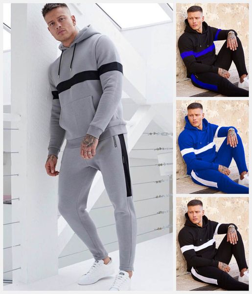 new fashion hoodies fall / winter 2020 men's breathable sports casual sweater suit 2-piece jogging tracksuit sweatsuit, Gray
new fashion hoodies fall / winter 2020 men's breathable sports casual sweater suit 2-piece jogging tracksuit sweatsuit, Gray