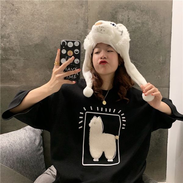 summer chic hong kong style short sleeve women's loose 2020 korean version ins trendy lazy bf t-shirt t-shirt versatile mschf cvmxz cvm, White
summer chic hong kong style short sleeve women's loose 2020 korean version ins trendy lazy bf t-shirt t-shirt versatile mschf cvmxz cvm, White