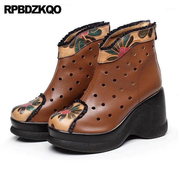 retro cut out fall women ankle boots 2021 round toe flower printed vintage platform black wedge high heel autumn booties floral1
retro cut out fall women ankle boots 2021 round toe flower printed vintage platform black wedge high heel autumn booties floral1