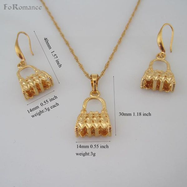 foromance- высокое качество gp золота overlay handbag замок кулон shape 18" water wave twist link цепное качают серьги set, Silver
foromance- высокое качество gp золота overlay handbag замок кулон shape 18" water wave twist link цепное качают серьги set, Silver