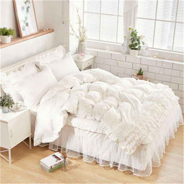 bedding sets 4pcs princess style velvet cotton warm bed linens full king lace flower duvet cover+bedskirt+pillowcases
bedding sets 4pcs princess style velvet cotton warm bed linens full king lace flower duvet cover+bedskirt+pillowcases