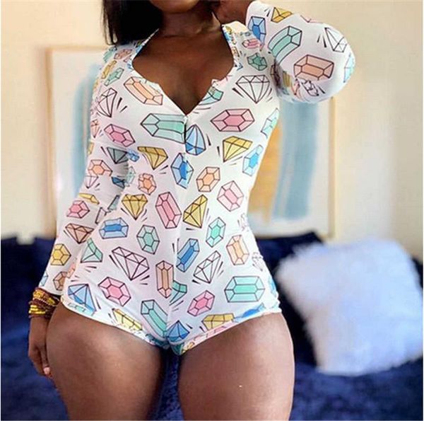women's jumpsuits & rompers button style women bandage playsuit ladies summer high waist bodycon sleep wear female pajamas, Black;white
women's jumpsuits & rompers button style women bandage playsuit ladies summer high waist bodycon sleep wear female pajamas, Black;white