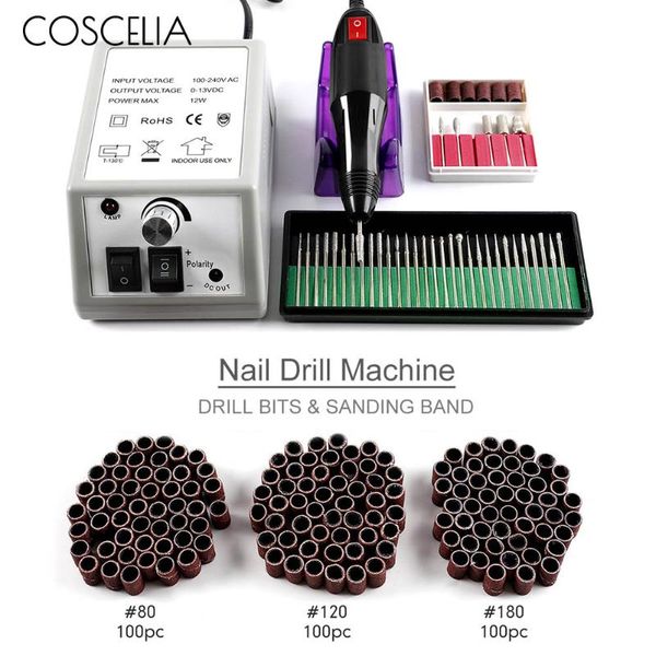 coscelia professional electric milling cutter for manicure nail drill accessory set nail file bit machine for nails file tools, Silver
coscelia professional electric milling cutter for manicure nail drill accessory set nail file bit machine for nails file tools, Silver