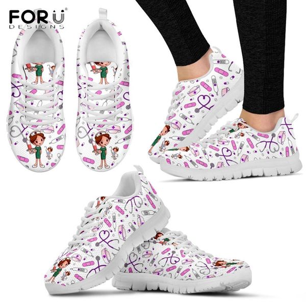 forudesigns funny cartoon nurse girl pattern woman flats shoes spring/autumn mesh lace up sneaker nursing female casual footwear 1006, Black;white
forudesigns funny cartoon nurse girl pattern woman flats shoes spring/autumn mesh lace up sneaker nursing female casual footwear 1006, Black;white