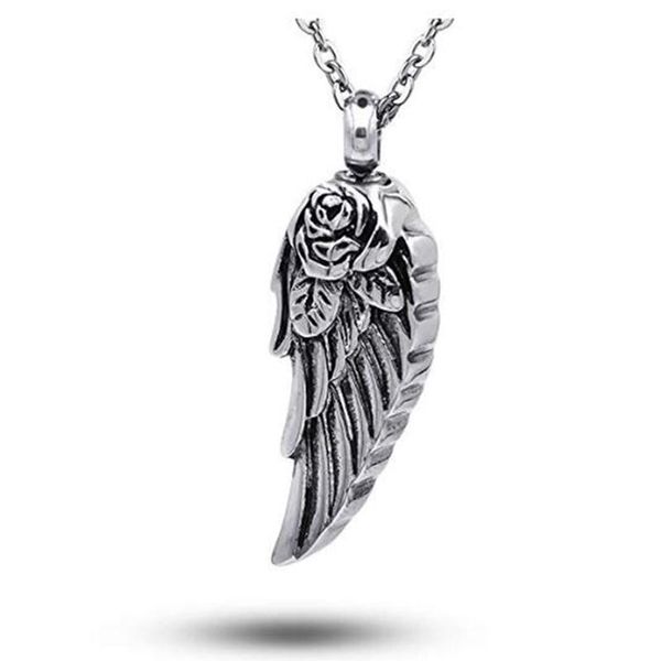 stainless steel urn necklace angel pendant memorial cremation jewelry for men women, Silver
stainless steel urn necklace angel pendant memorial cremation jewelry for men women, Silver