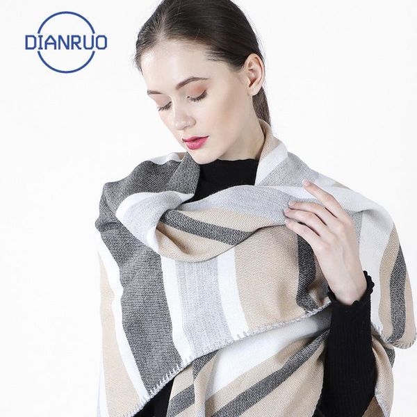 dianruo stripe шарф женщины 2020 новый двустороннее шарфы зимы теплый плед светлый цвет шали и палантины n349, Blue;gray
dianruo stripe шарф женщины 2020 новый двустороннее шарфы зимы теплый плед светлый цвет шали и палантины n349, Blue;gray