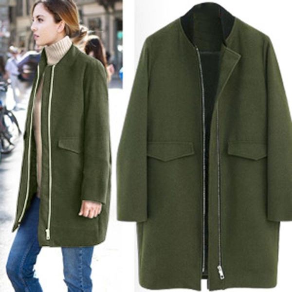 women's jackets 2021 autumn winter coat women long sleeve jacket casual overcoat womens lapel wool zipper loose outwear #620, Black;brown
women's jackets 2021 autumn winter coat women long sleeve jacket casual overcoat womens lapel wool zipper loose outwear #620, Black;brown