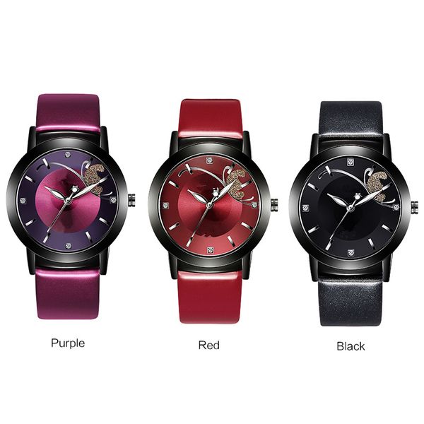 женские часы кварцевые наручные часы блестящий фиолетовый кожаный wristwatchs мода бабочка циферблат дизайн часы бренда часы красный черный, Slivery;brown
женские часы кварцевые наручные часы блестящий фиолетовый кожаный wristwatchs мода бабочка циферблат дизайн часы бренда часы красный черный, Slivery;brown