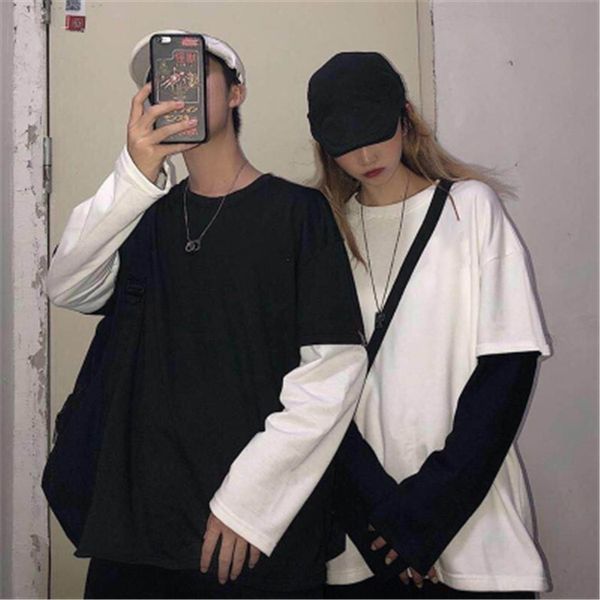 xnv2b two pieces of in sleeve t-shirts long early studentscouple's women's original bf style autumn loose casual t-shirt home unde, White
xnv2b two pieces of in sleeve t-shirts long early studentscouple's women's original bf style autumn loose casual t-shirt home unde, White