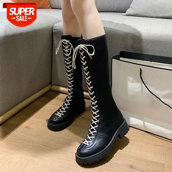 lucyever fashion cross strap platform knee high boots women thick heels pu leather thigh high boots woman autumn winter booties #ex3b, Black
lucyever fashion cross strap platform knee high boots women thick heels pu leather thigh high boots woman autumn winter booties #ex3b, Black