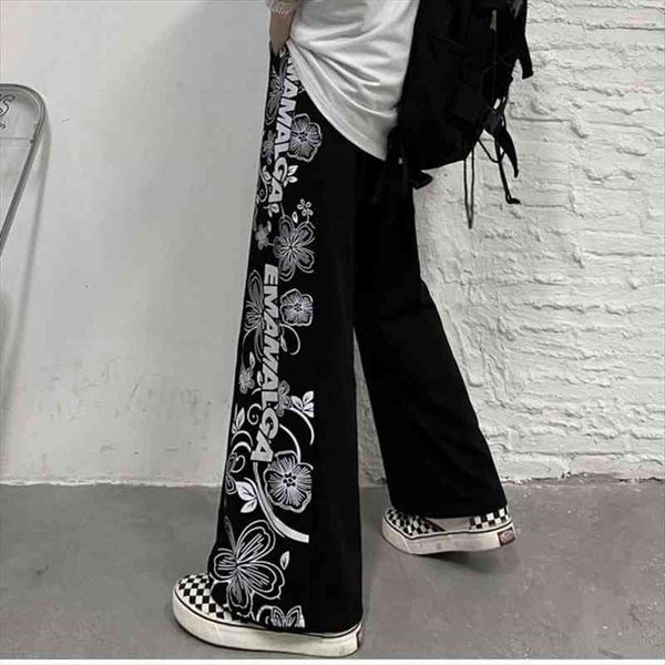 black wide leg pants harajuku print straight trousers women streetwear punk hip hop gothic korean fashion sweatpants, Black;white
black wide leg pants harajuku print straight trousers women streetwear punk hip hop gothic korean fashion sweatpants, Black;white