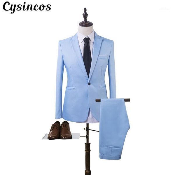 men's suits & blazers cysincos male wedding prom suit 2021 green slim fit tuxedo men formal business work wear 2pcs set (jacket+pants)1, White;black
men's suits & blazers cysincos male wedding prom suit 2021 green slim fit tuxedo men formal business work wear 2pcs set (jacket+pants)1, White;black