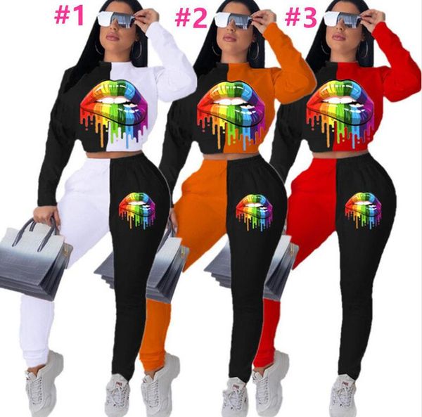 women tracksuit plus size lips printed long sleeves sweatshirt pullover leggings tights fashion two piece set outfit sports suit e101503, Gray
women tracksuit plus size lips printed long sleeves sweatshirt pullover leggings tights fashion two piece set outfit sports suit e101503, Gray