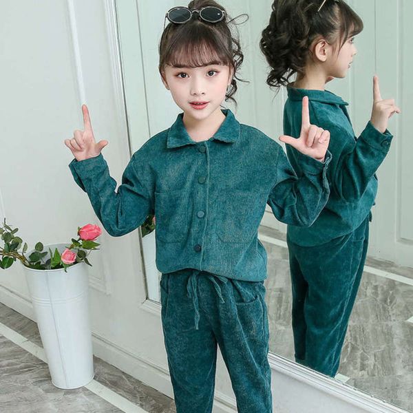 autumn new girls' and inch children's korean spring drs shirt2h07, White;black
