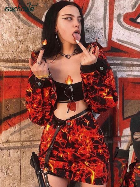 suchcute fire flame print two pieces sets coat and skirt women suits gothic party punk a-line skirts streetwear female clothes1, White
suchcute fire flame print two pieces sets coat and skirt women suits gothic party punk a-line skirts streetwear female clothes1, White