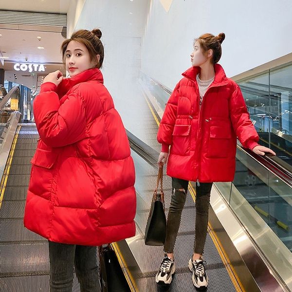 2021 new women plus looser size korean fashions winter and women's coats mid-'s length down jackets 5kkk, Black
2021 new women plus looser size korean fashions winter and women's coats mid-'s length down jackets 5kkk, Black
