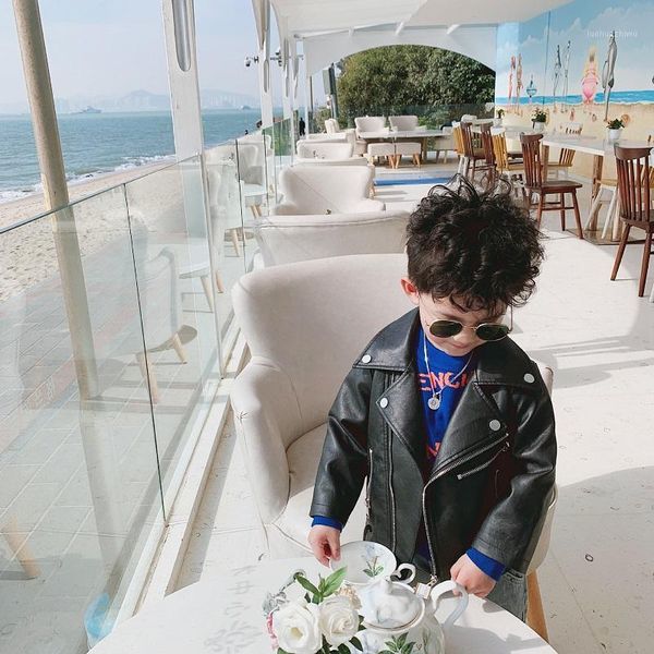 jackets boys leather jacket 2021 autumn boys' motorcycle baby clothes boy coat zipper girls cool1, Blue;gray
jackets boys leather jacket 2021 autumn boys' motorcycle baby clothes boy coat zipper girls cool1, Blue;gray