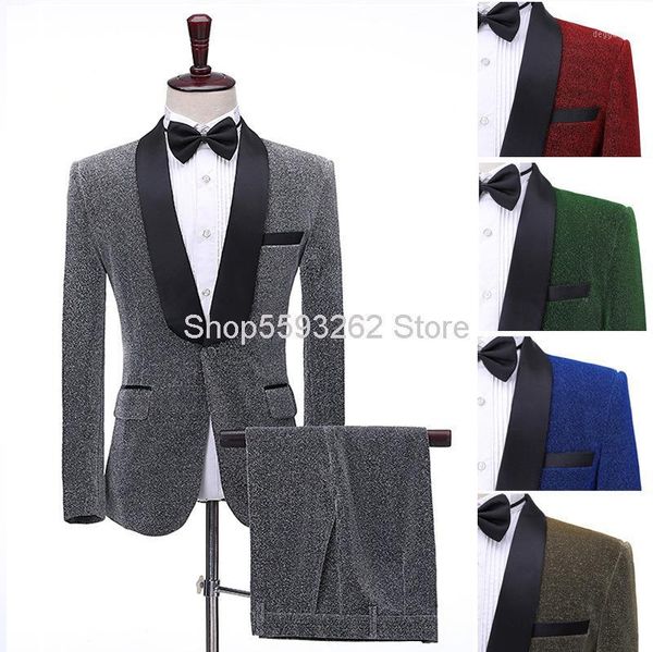 men's suits & blazers male host green fruit collar color bright silk suit singer stage performance clothing studio bar dj dress1, White;black
men's suits & blazers male host green fruit collar color bright silk suit singer stage performance clothing studio bar dj dress1, White;black