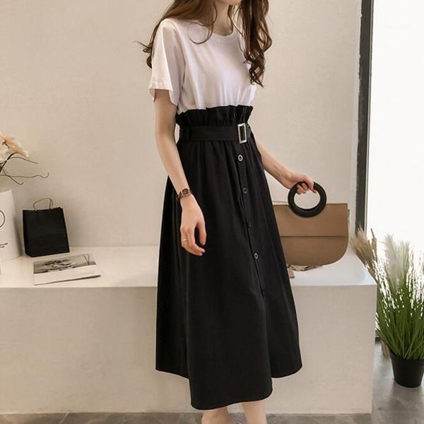 2018 fashion women's set mid-calf skirt crop 2 pieces women set high waist a line skirt clubwear suits1, White
2018 fashion women's set mid-calf skirt crop 2 pieces women set high waist a line skirt clubwear suits1, White