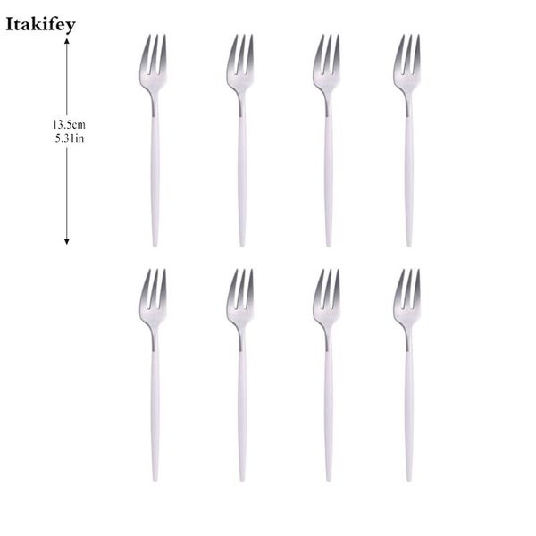 2020 new creativity thicker fork for dessert silver small fruit fork gold mini cake colorful dinnerware stainless steel
2020 new creativity thicker fork for dessert silver small fruit fork gold mini cake colorful dinnerware stainless steel