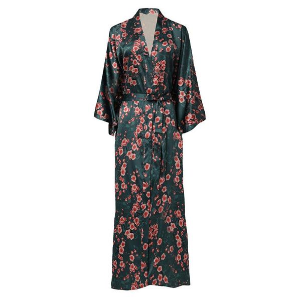 women's sleepwear nightwear women robe kimono gown large size 3xl 4xl dark green flower loose casual long sleep dress novelty, Black;red
women's sleepwear nightwear women robe kimono gown large size 3xl 4xl dark green flower loose casual long sleep dress novelty, Black;red