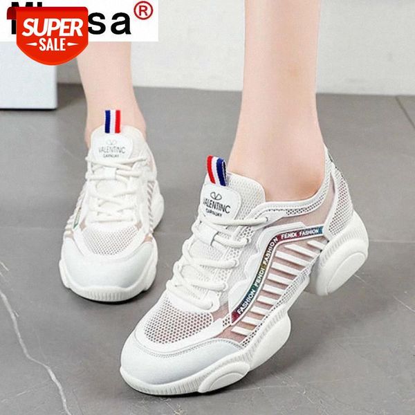 2021 spring women vulcanized shoes fashion breathable mesh sneakers lace-up platform casual shoes zapatos de mujer woman #x27z 
2021 spring women vulcanized shoes fashion breathable mesh sneakers lace-up platform casual shoes zapatos de mujer woman #x27z