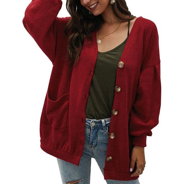 jackets women's cardigan v-neck casual autumn and winter new 2020 solid color long-sleeved warm jacket sweater coat new, Black;brown
jackets women's cardigan v-neck casual autumn and winter new 2020 solid color long-sleeved warm jacket sweater coat new, Black;brown