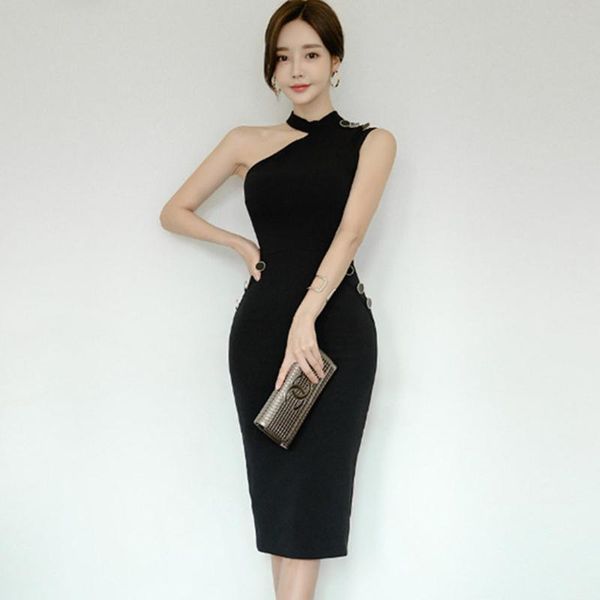 new arrival fashion night club party dress women elegant summer temperament office lady off shoulder cute slim pencil dress, Black;gray
new arrival fashion night club party dress women elegant summer temperament office lady off shoulder cute slim pencil dress, Black;gray