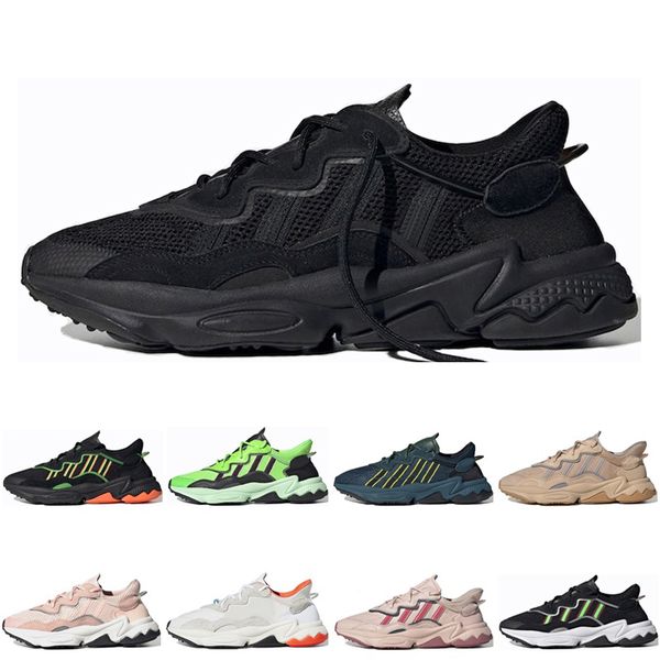 new arrive ozweego fashion men women casual shoes triple black halloween tones neon green red solar brown core black trainer sports shoes
new arrive ozweego fashion men women casual shoes triple black halloween tones neon green red solar brown core black trainer sports shoes