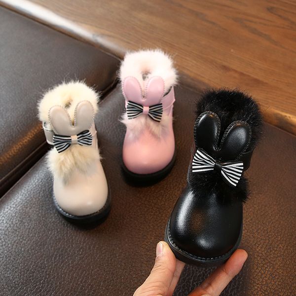 winter girls boots baby plush shoes fashion bow pu leather autumn new arrival 1-6 years old size 21-30, Black
winter girls boots baby plush shoes fashion bow pu leather autumn new arrival 1-6 years old size 21-30, Black