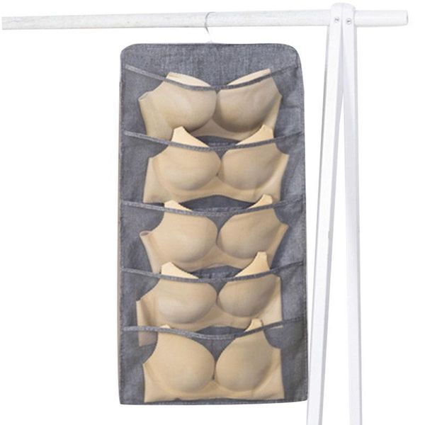 hanging baskets wall imitation linen storage bag wardrobe organizer multi-function double-sided underwear bra socks sorting1
hanging baskets wall imitation linen storage bag wardrobe organizer multi-function double-sided underwear bra socks sorting1