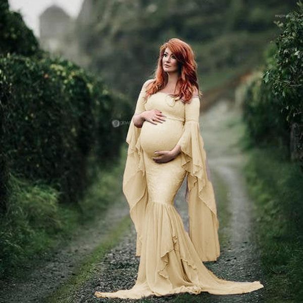 maternity dresses dress pography props for pregnants shoot clothes women long sleeve ruffles vestidos1, White
maternity dresses dress pography props for pregnants shoot clothes women long sleeve ruffles vestidos1, White