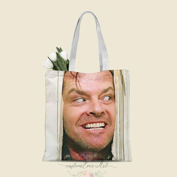 heres johnny jack nicholson tote bag custom canvas tote bags for women for teacher birthday bags gift bag personalized gifts
heres johnny jack nicholson tote bag custom canvas tote bags for women for teacher birthday bags gift bag personalized gifts