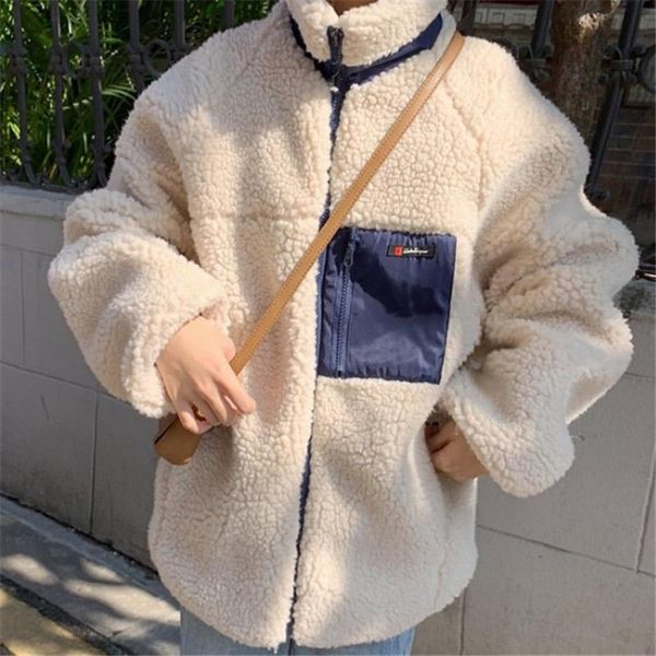 women's jackets faux fur pocket short teddy coat women white winter warm crop jacket streetwear autumn fashion black, Black;brown
women's jackets faux fur pocket short teddy coat women white winter warm crop jacket streetwear autumn fashion black, Black;brown