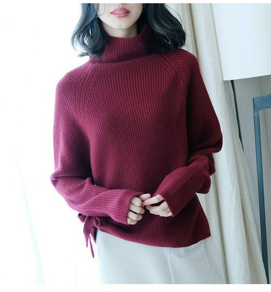 women sweater 100% cashmere and wool knitting jumpers woman winter turtleneck fashion warm pullovers woman knitwear, White;black
women sweater 100% cashmere and wool knitting jumpers woman winter turtleneck fashion warm pullovers woman knitwear, White;black