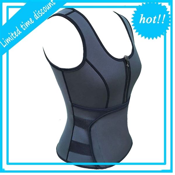wholesale- s - 5xl women enhancing corset waist trainer sauna suit vest body sweat shaper shapewear e95, Black;white
wholesale- s - 5xl women enhancing corset waist trainer sauna suit vest body sweat shaper shapewear e95, Black;white