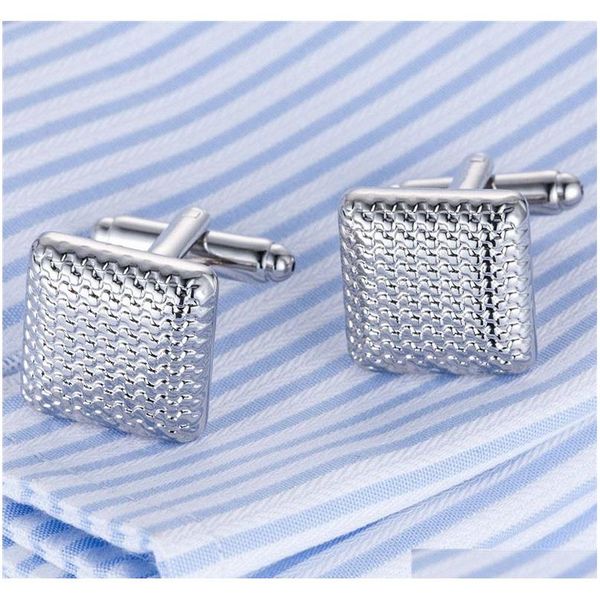 1 pair shirt square shape cufflink for mens enamel retro jewelry cuff link luxury male wedding button french father's day gifts xzjhc, Silver
1 pair shirt square shape cufflink for mens enamel retro jewelry cuff link luxury male wedding button french father's day gifts xzjhc, Silver