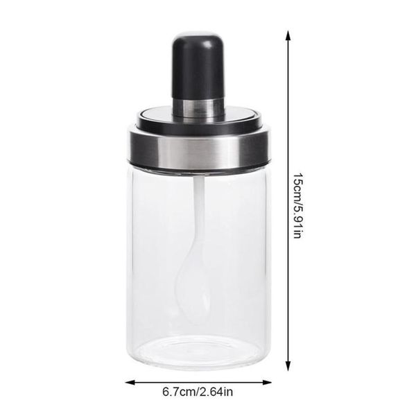2pcs glass airtight jar spice containers bottle connt salt pepper seasoning storage bottle spice jars po jllkme xhlight 
2pcs glass airtight jar spice containers bottle connt salt pepper seasoning storage bottle spice jars po jllkme xhlight