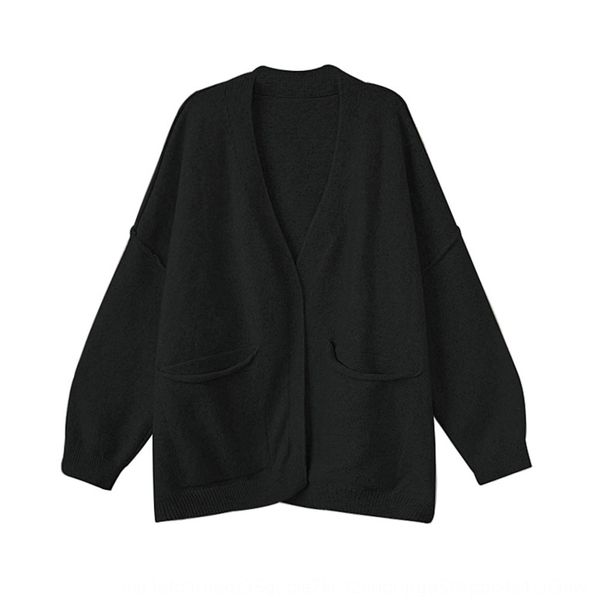languid sweater jacket women autumn winter 2020 new korean loose knit cardigan autumn s outfit student outfitcoat student clothesdress women, White;black
languid sweater jacket women autumn winter 2020 new korean loose knit cardigan autumn s outfit student outfitcoat student clothesdress women, White;black