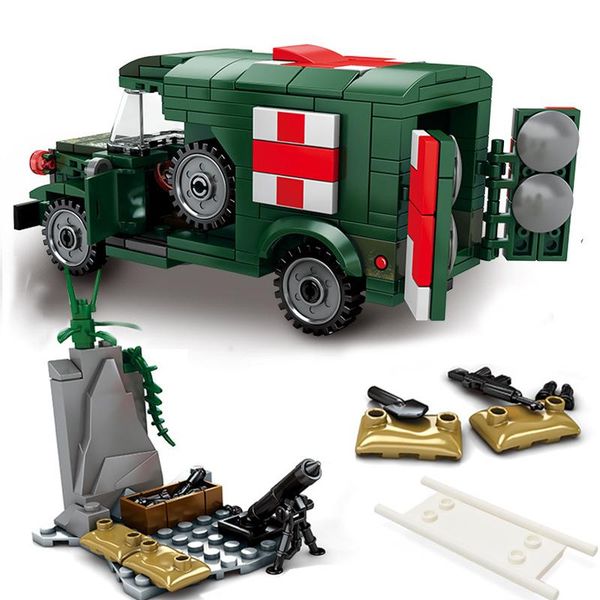 sembo ambulance military building blocks rescue car army ww2 truck bricks educational city construction toys for children gift wmtcbs
sembo ambulance military building blocks rescue car army ww2 truck bricks educational city construction toys for children gift wmtcbs