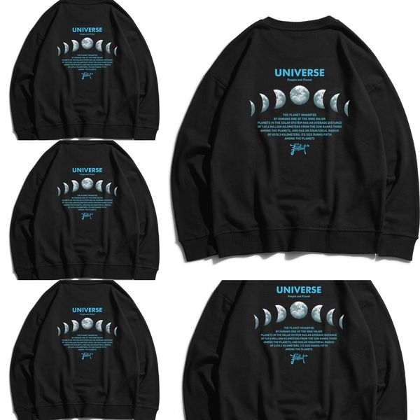 ete sweater guochao street loose cotton men's crew neck sweater versatile sports new autumn earth print hndvp, Black
ete sweater guochao street loose cotton men's crew neck sweater versatile sports new autumn earth print hndvp, Black