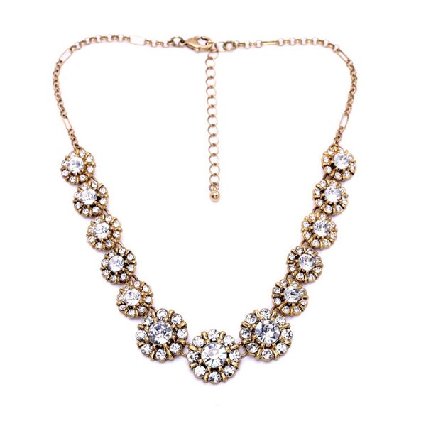 clavicle female fashion accessories luxurious and generous temperament women's necklace neck chain, Silver
clavicle female fashion accessories luxurious and generous temperament women's necklace neck chain, Silver