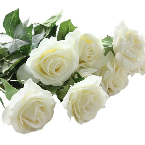 10 pcs latex real touch rose decor rose artificial flowers silk flowers floral wedding bouquet home party design flowers white 1026
10 pcs latex real touch rose decor rose artificial flowers silk flowers floral wedding bouquet home party design flowers white 1026